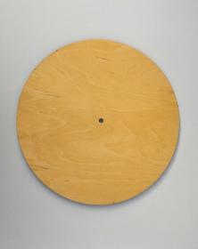 Tondo grande 40 cm base rotonda in legno quadrante orologio con foro