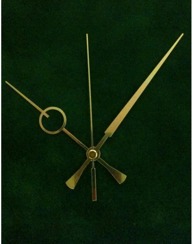 Lancette orologio parete tavolo 
